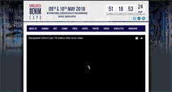 Desktop Screenshot of bangladeshdenimexpo.com