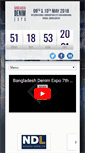 Mobile Screenshot of bangladeshdenimexpo.com